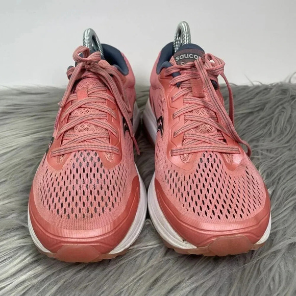 Saucony Clarion Womens Size 9 Shoes Pink Sneakers Running Athletic Trainers - Picture 3 of 10